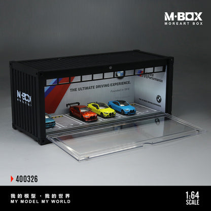 MoreArt M BOX 1/64 Container Model Storage Scene Diorama with LED Light- M Performance Edition