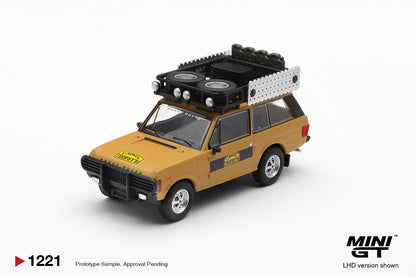 Mini GT 1:64 Range Rover 1981 Camel Trophy Sumatra K.Stoppa & A.Valldorf (MGT01221-CH)