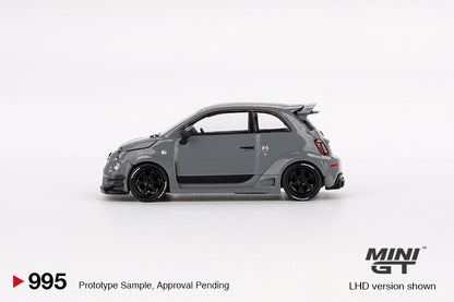 Mini GT 1:64 Abarth 595 LB-WORKS x Abas Works Grey (MGT00995-CH)