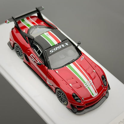 SK Model 1:64 Ferrari 599XX EVO Circuit Edition - #52 Standard Red in Premium Box Packaging