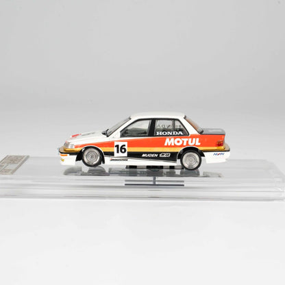 BMC BM Creations 1:64 Honda CIVIC EF2 1991 White MOTUL (RHD)
