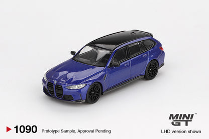Mini GT 1:64 BMW M3 Competition Touring Portimao Blue Metallic (MGT01090-CH)