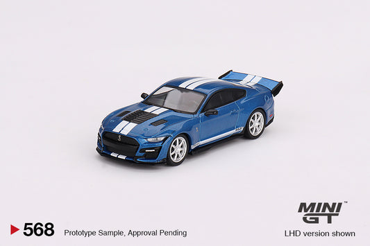 Mini GT 1/64 Shelby GT500 Dragon Snake Concept Ford Performance Blue LHD(MGT00568-CH)
