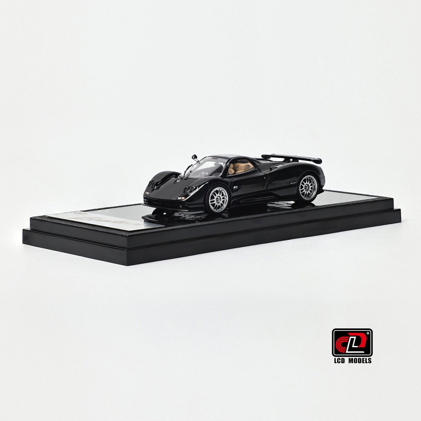 LCD 1:64 Pagani Zonda C12 Black Official Licensed