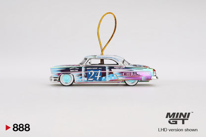 Mini GT 1:64 Lincoln Capri Christmas Hot Rod by Tim Sadchikov 2024 Christmas Edition (MGT00888-L)