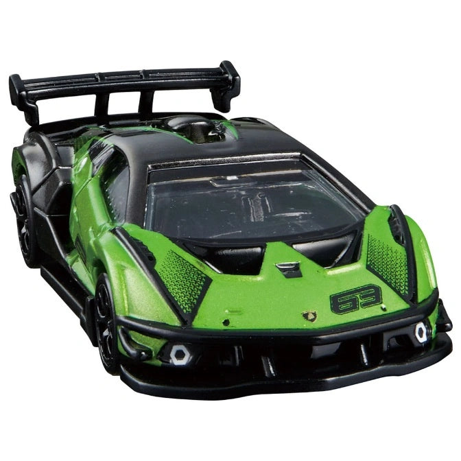 Tomica PREMIUM 1:70 Lamborghini Essenza SCV12 Green Removable Spoiler and Body Kit No.07