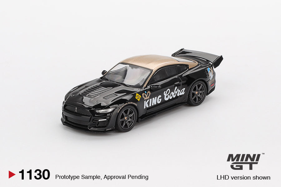 Mini GT 1:64 Shelby GT500 Dragon Snake Concept Black/Gold (MGT01130-CH)