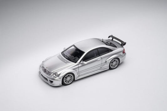 Fine Model 1:64 AMG CLK DTM Silver