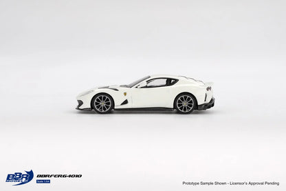 BBR 1:64 FERRARI 812 COMPETIZIONE BIANCO AVUS Official Licensed (BBRFER64010)