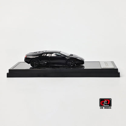 LCD 1:64 Lamborghini Murcielago Black Openable Engine Hood with Detailed Engine Lamborghini Official Licensed