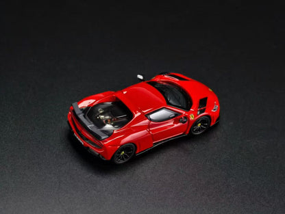 Peako 1:64 Ferrari 296 N Largo Novitec Custom Red China GT Show 2026 Limited Edition