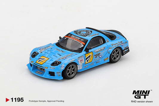 Mini GT 1:64 Mazda RX-7 RE-Amemiya 2025 D1GP (MGT01195-CH)