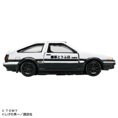 Tomica Premium Unlimited Toyota INITIAL D AE86 Trueno (FUJIWARA TAKUMI) Openable Doors No.01