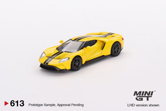 Mini GT 1:64 Ford GT Triple Yellow LHD (MGT00613-CH)