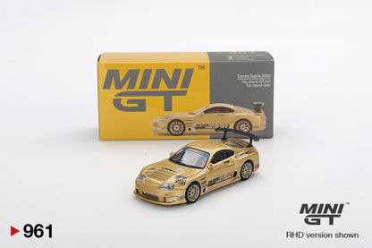 Mini GT 1:64 Toyota Supra (A80) Top Secret GT-300 Top Secret Gold (MGT00961-CH)