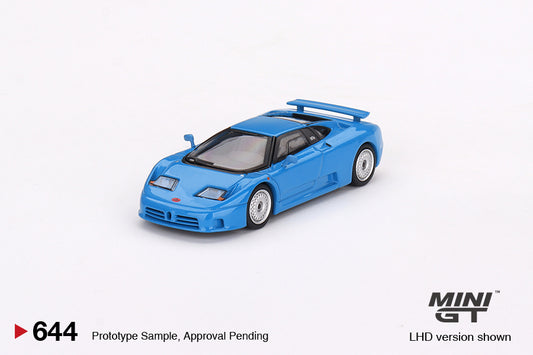 Mini GT 1:64 Bugatti EB110 GT Blu Bugatti (MGT00644-CH)