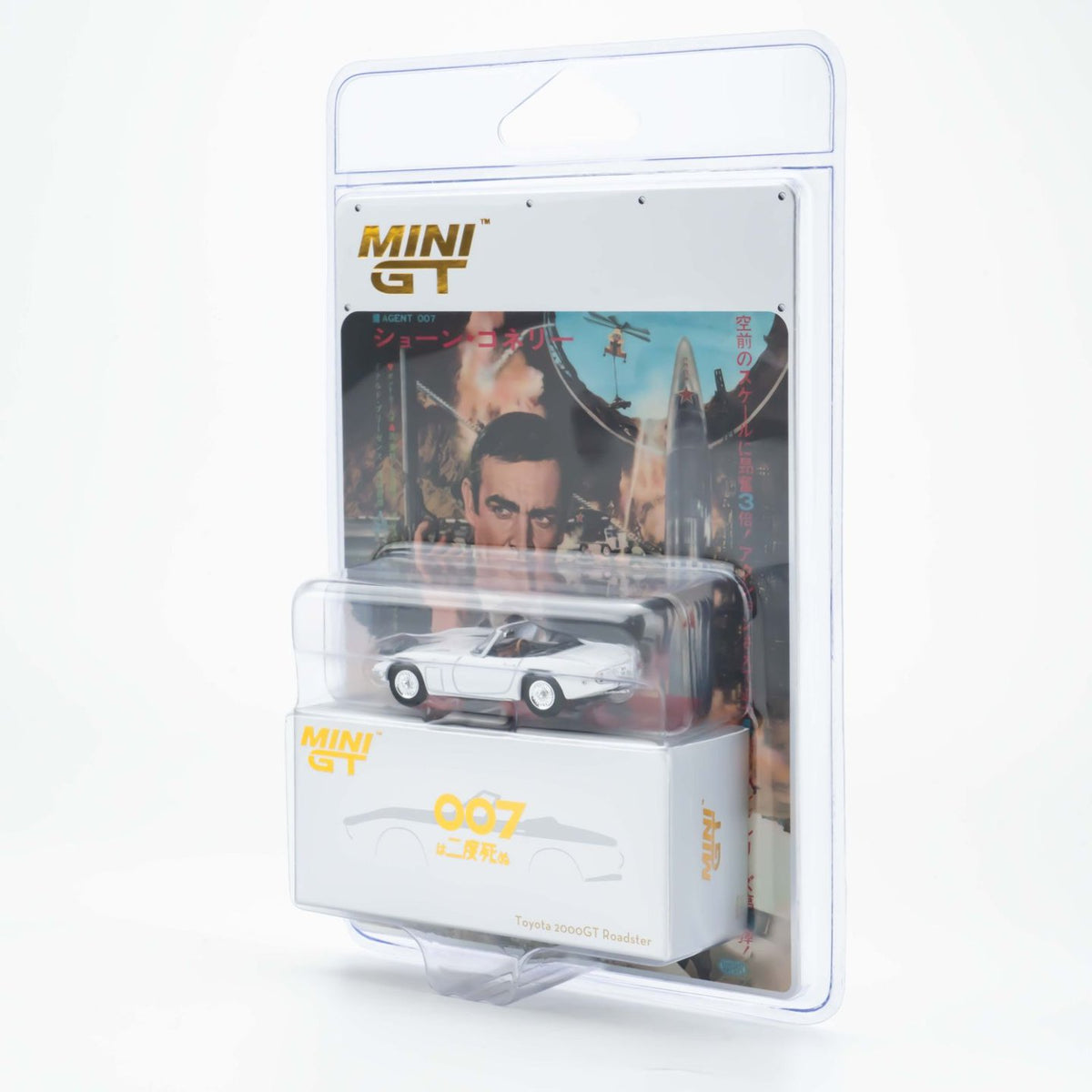 Mini GT 1:64 Toyota 2000GT Roadster “You Only Live Twice” in Blaster Packaging Japanese Version (MGT00915-007J)