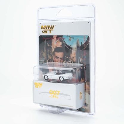 Mini GT 1:64 Toyota 2000GT Roadster “You Only Live Twice” in Blaster Packaging Japanese Version (MGT00915-007J)