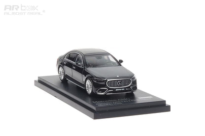 AR Box 1:64 Mercedes Benz S Class MK7 W223 AMG S63 E-Performance 2023 Edition Obsidian Black Official Licensed