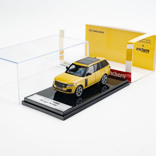 GCD X Enchery 1:64 Land Rover Range Rover Yellow LHD
