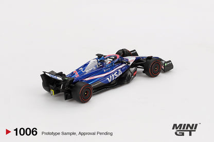 Mini GT 1:64 Red Bull RB VCARB 01 #3 Daniel Ricciardo 2024 F1 2024 Bahrain GP (MGT01006-CH)