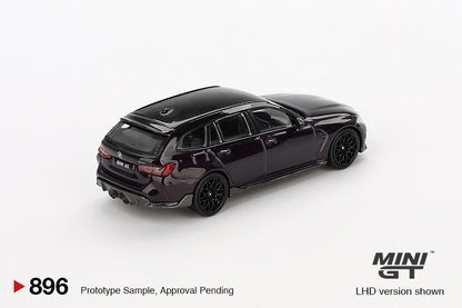 Mini GT 1:64 BMW M3 M Performance Touring Daytona Violet (MGT00896-CH)