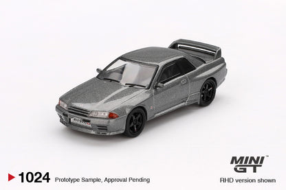 Mini GT 1:64 Nissan Skyline GT-R (NISMO BNR32 CRS Version) Dark Metal Gray (MGT01024-CH)