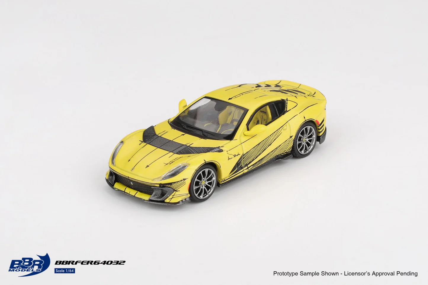 BBR 1/64 Ferrari 812 Competizione Tailor Made (BBRFER64032)