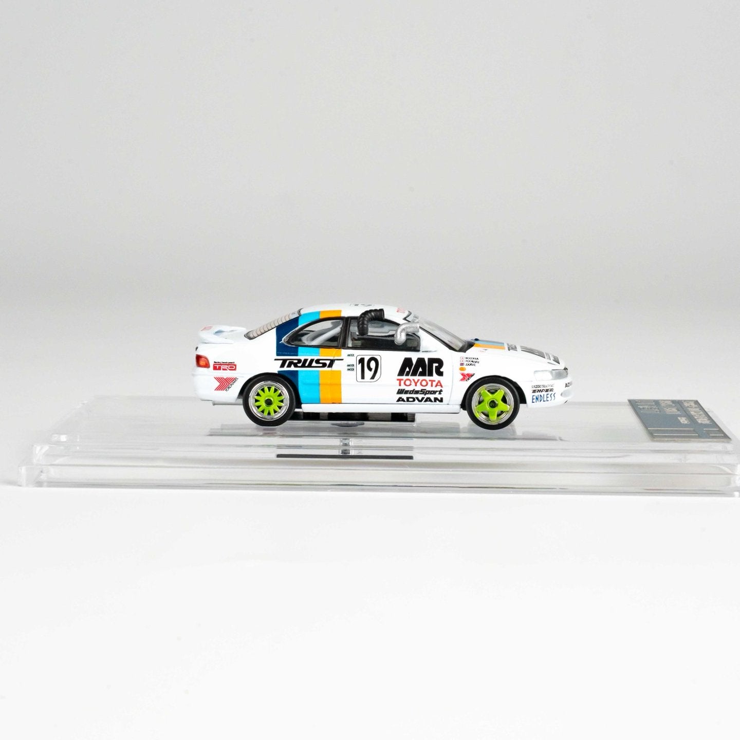 BMC BM Creations 1:64 Toyota Levin 101 JTC 1993 TRUST 92 Macau (Hong Kong Toys"R"Us Exclusive Edition)