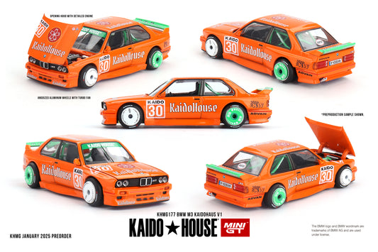 Mini GT 1:64 BMW M3 KaidoHaus V1 KaidoHouse (KHMG177)