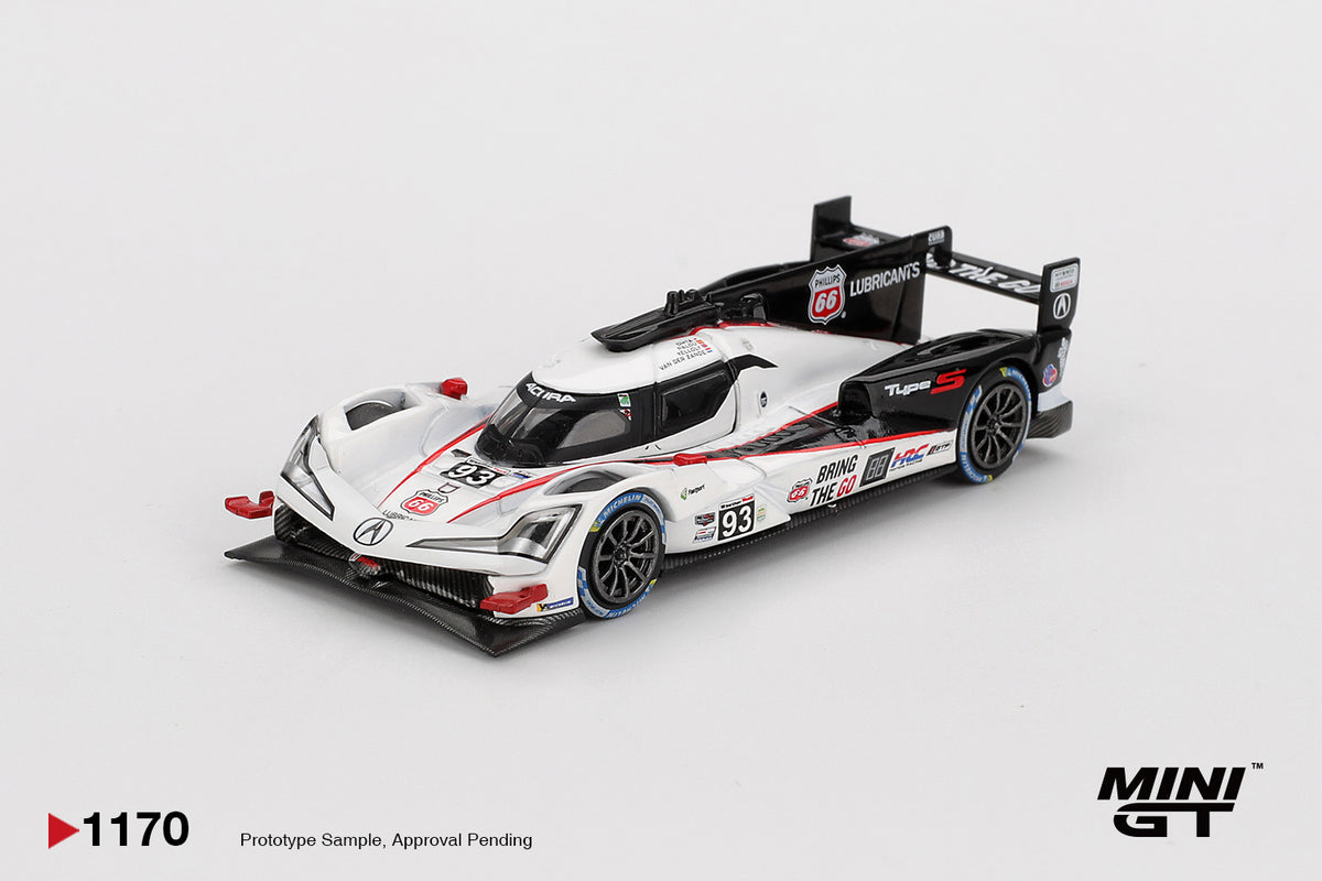 Mini GT 1:64 Acura ARX-06 GTP #93 Acura Meyer Shank Racing 2025 IMSA Daytona 24 Hrs (MGT01170-CH)