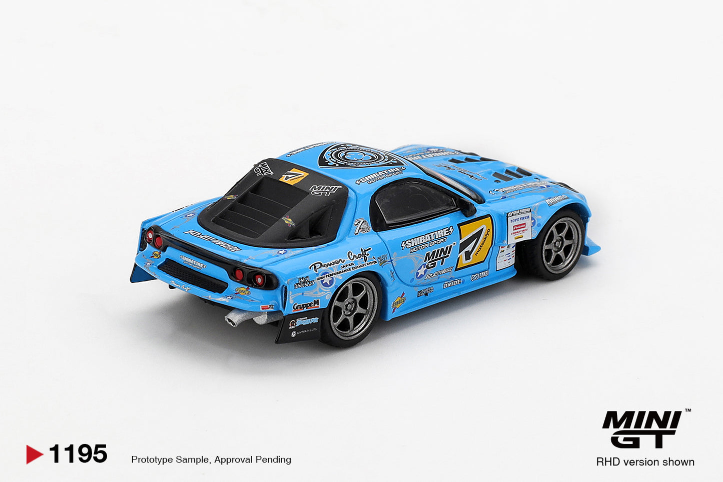 Mini GT 1:64 Mazda RX-7 RE-Amemiya 2025 D1GP (MGT01195-CH)