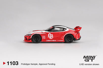 Mini GT 1:64 LB★WORKS Toyota GR Supra Red (MGT01103-CH)