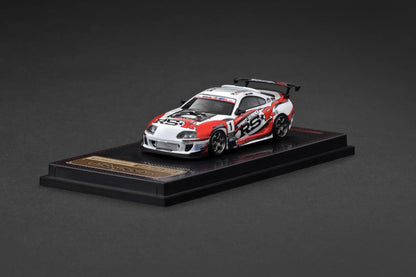 Ignition Model 1/64 Toyota Supra (JZA80) RZ White Malaysia MY64 Special Edition (IG3842)