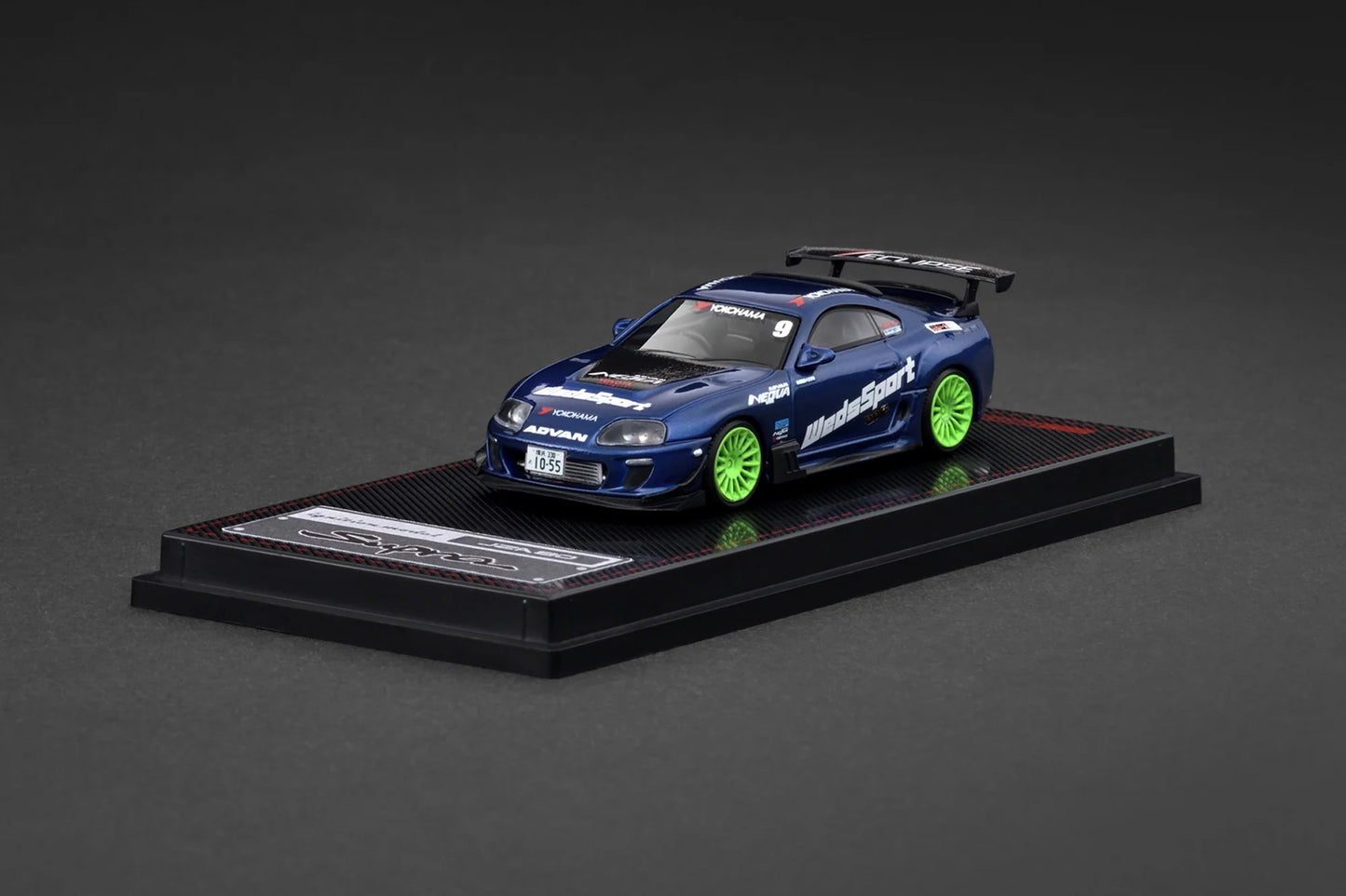 Ignition Model 1/64 Toyota Supra (JZA80) RZ Blue Metallic (IG3843)