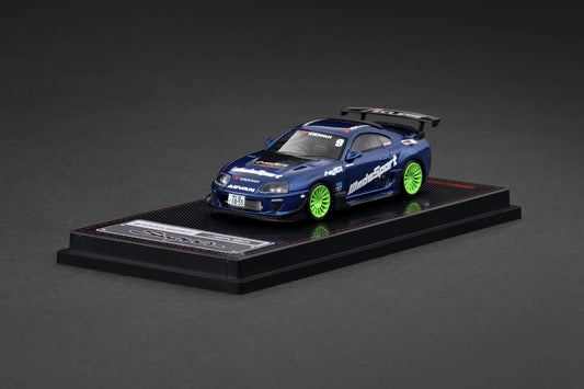 Ignition Model 1/64 Toyota Supra (JZA80) RZ Blue Metallic (IG3843)