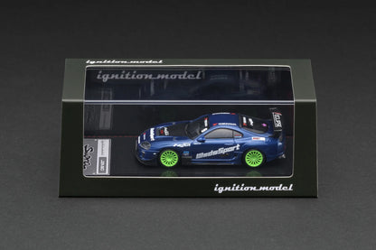Ignition Model 1/64 Toyota Supra (JZA80) RZ Blue Metallic (IG3843)