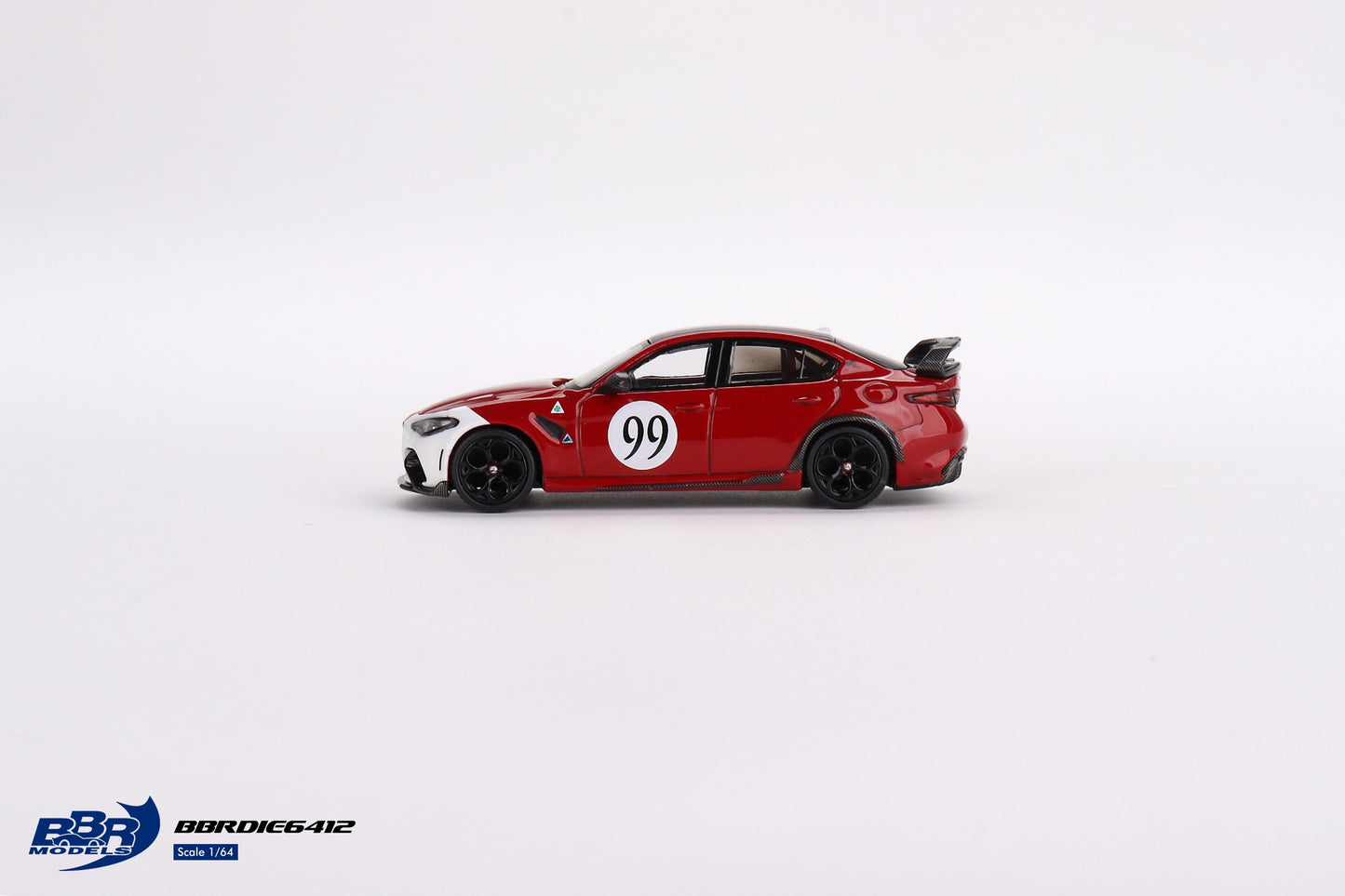 BBR 1:64 Alfa Romeo Giulia GTAm Rosso GTA #99 Centro Stile Livery