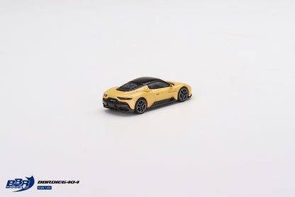 BBR 1:64 Maserati MC20 Giallo Genio Yellow