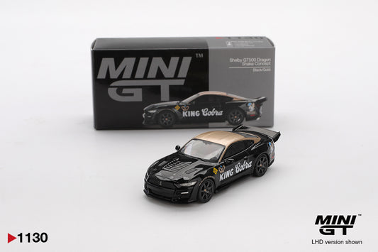 Mini GT 1:64 Shelby GT500 Dragon Snake Concept Black/Gold (MGT01130-CH)