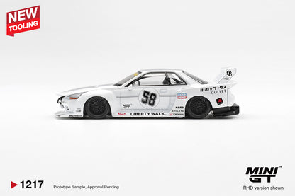 Mini GT 1:64 Nissan Skyline GT-R (R32) Kaido Works TAS 2025 (MGT01217-CH)