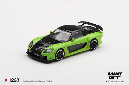 Mini GT 1:64 Mazda RX-7 VeilSide Fortune7 Green (MGT01223-CH)