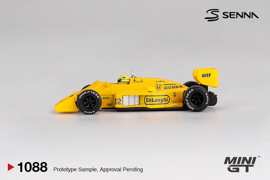 Mini GT 1:64 Lotus 99T #12 Ayrton Senna 1987 Monaco Grand Prix Winner (MGT01088-CH)
