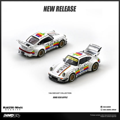 INNO64 1:64 RWB 930 #89 Apple Livery (IN64-RWB930-APPLE)