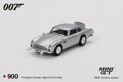 Mini GT 1:64 Aston Martin DB5 “Goldfinger” Blister Packaging English Version (MGT00900-007ECH)