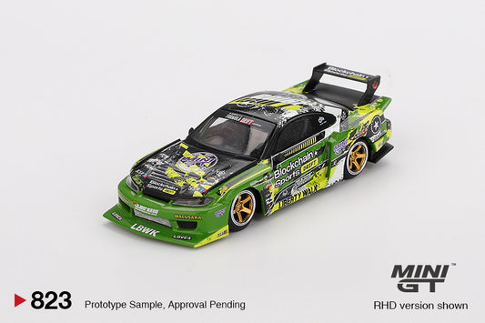 Mini GT 1:64 Nissan LB-Super Silhouette S15 SILVIA #555 V2 2024 Formula Drift Japan (MGT00823-CH)