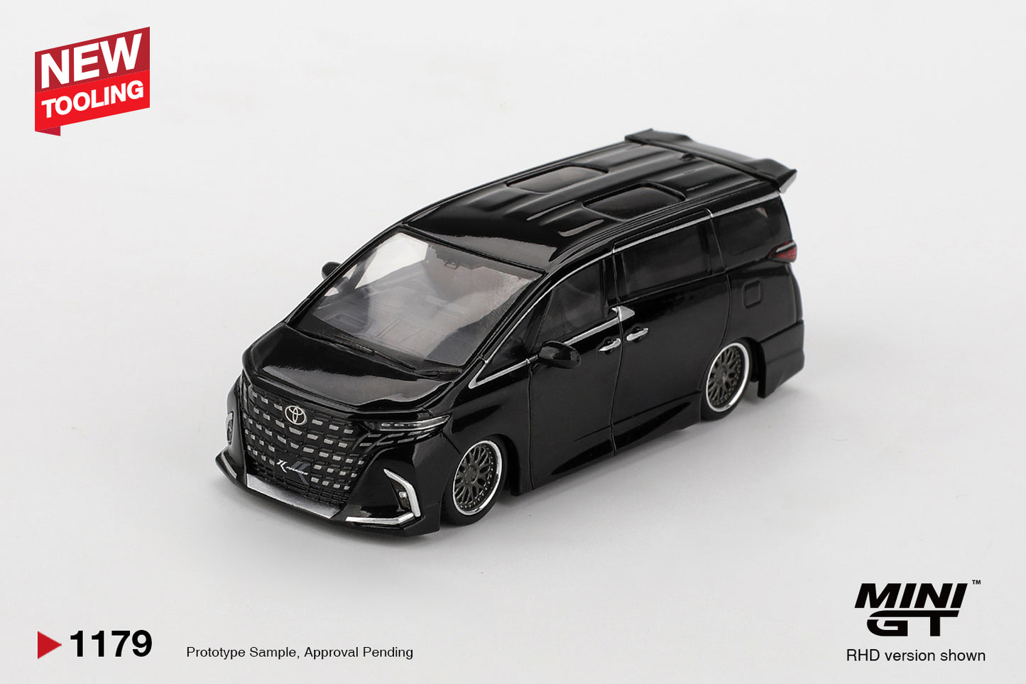 Mini GT 1:64 Toyota Alphard 40 KUHL Black (MGT01179-CH)