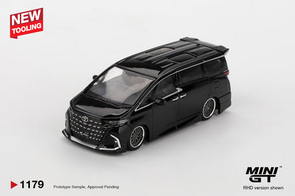 Mini GT 1:64 Toyota Alphard 40 KUHL Black (MGT01179-CH)