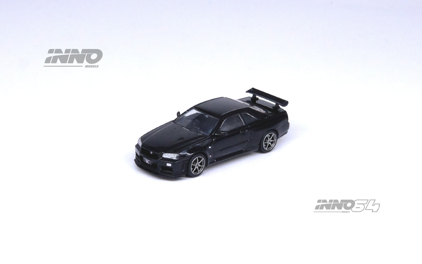 INNO64 1:64 Nissan Skyline GT-R R34 V-Spec II Black