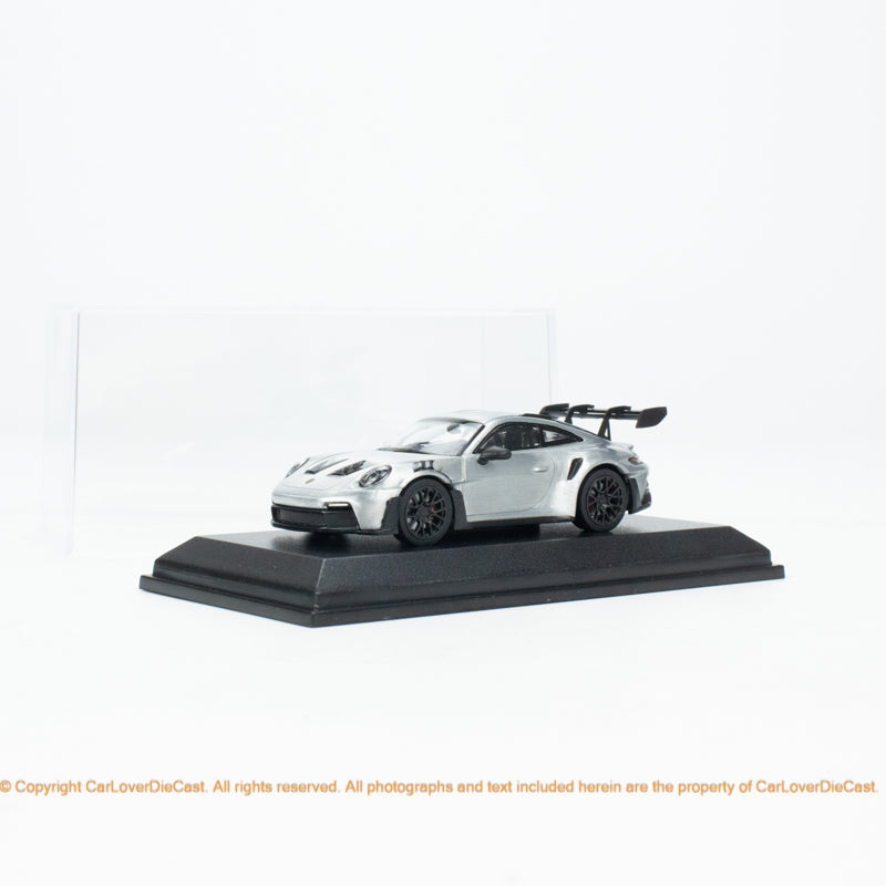 Minichamps x CLDC CarBook Vol. 2 Minichamps 1:64 Porsche 911 GT3 RS Glossy Varnish Diecast Car Model with Magazine (English Version)